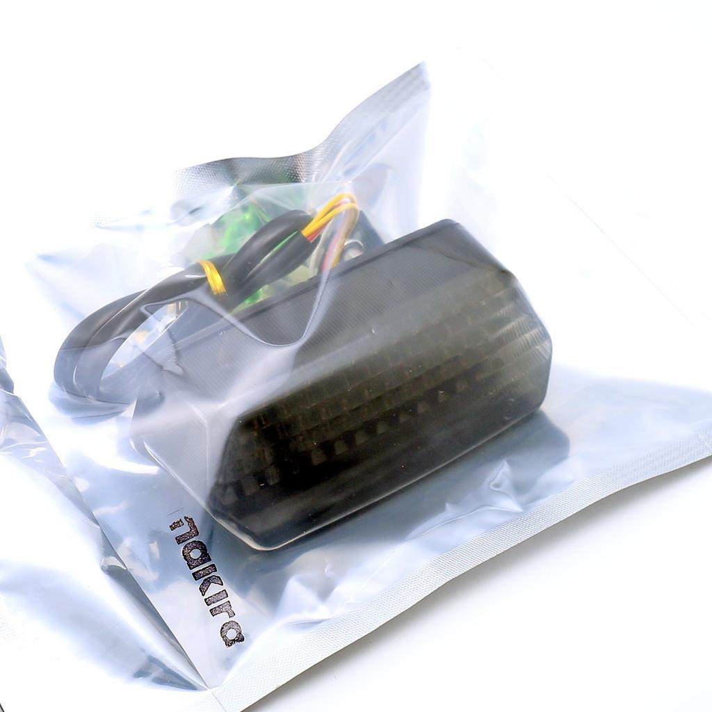 Nakira GROM GROM Tail Lamp with Turn Signal, MSX Tail Light CBR650F, CTX700, Nkr1051 (LED Smoke)
