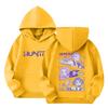 Women's Hooded Gradient Printed Long Sleeved Sweatshirt Loose Women's Sweatshirt  Sweatshirt
