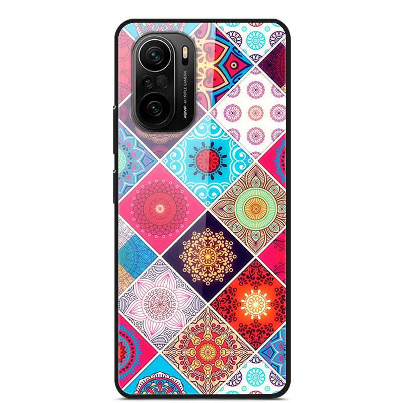 For Xiaomi Poco F3 Case Tempered Glass Hard PC Phone Back Cover For Xiaomi POCO F3 5G Cases Shells PocoF3 F 3 2021 6.67'' Coque