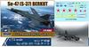 DOYUSHA 1/72 scale Russian Air Force Su-47 (S-37) Berkut plastic model