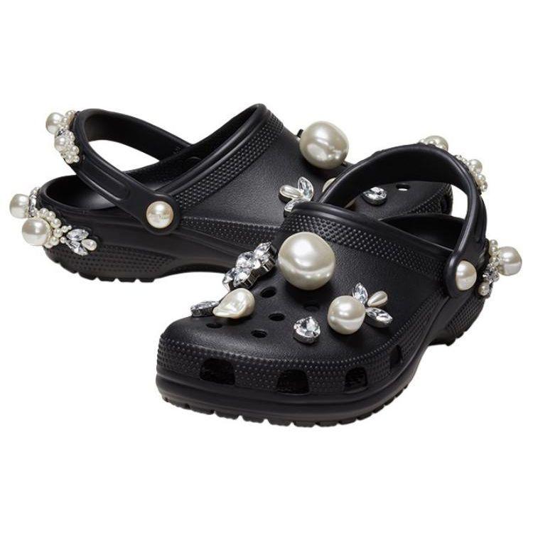Simone Rocha X Crocs Classic Clog Black Unisex Sneakers 209623-001