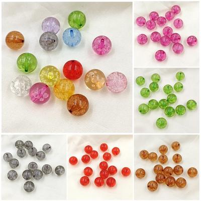 10 vnt 12mm/14mm Fashion AB "Dazzle Color" burbulų karoliukai "pasidaryk pats" rankų darbo medžiaga, skirta apyrankių karolių auskarų gamybai