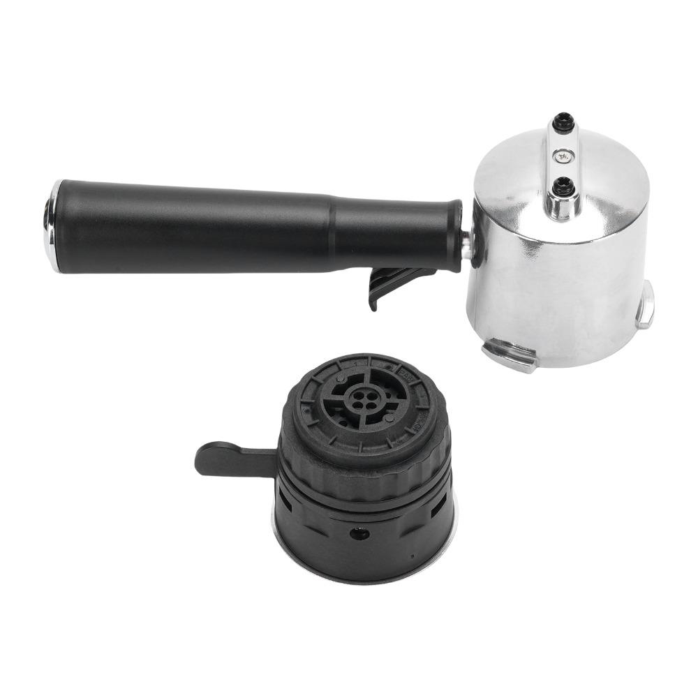 51mm Compatible Coffee Portafilter Handle Ergonomic Grip Coffee Filter Handle Caplet Machines