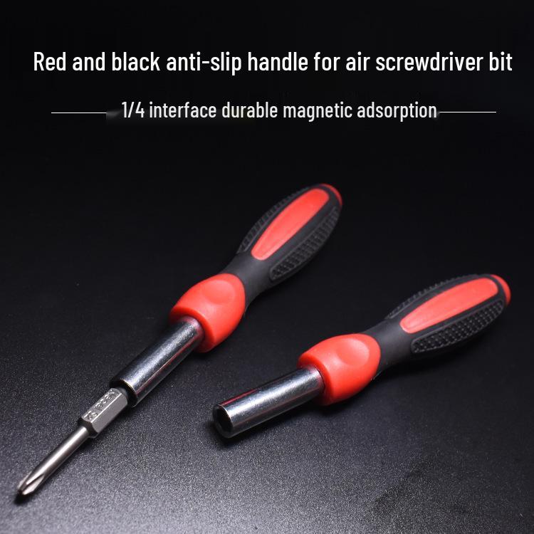6.35mm Interchangeable Multi-purpose Screwdriver Handle with Extension Rod
