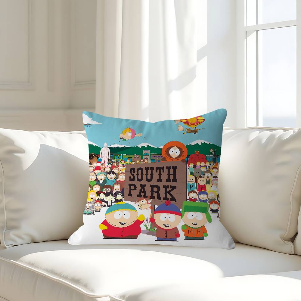 Cartoon-South ParkS Pillow Case Removable Washable Cushion Cover – All-Season Soft Linen