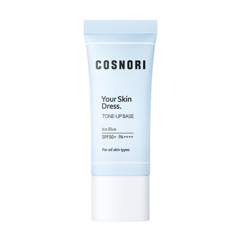 COSNORI Your Skin Dress Tone Up Base SPF50+ PA++++ Kleurcorrigerende Verhelderende 35ml Stralende Make-up Primer Dagelijkse Zon Tone Up white