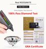 2CT Asscher Moissanite Diamond D Color Women's Ring S925 Sterling Sliver 18K White Gold Square Rings Fine Jewelry for Women