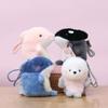 Orca Plush Keychain Stuffed Animals Seal Key Chain Kids Dolphin Bag Pendant  Gifts