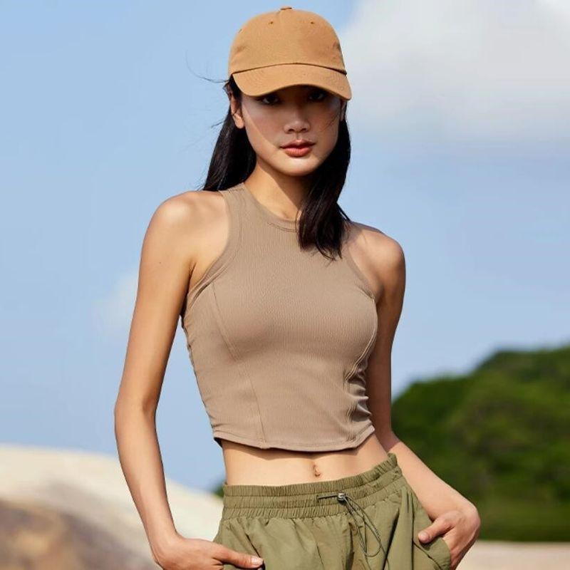 

Yoga Running Sports Integrated Quick-Drying High Elastic Outdoor Barley Brown M (recommended 47.50 kg-56.00 kg