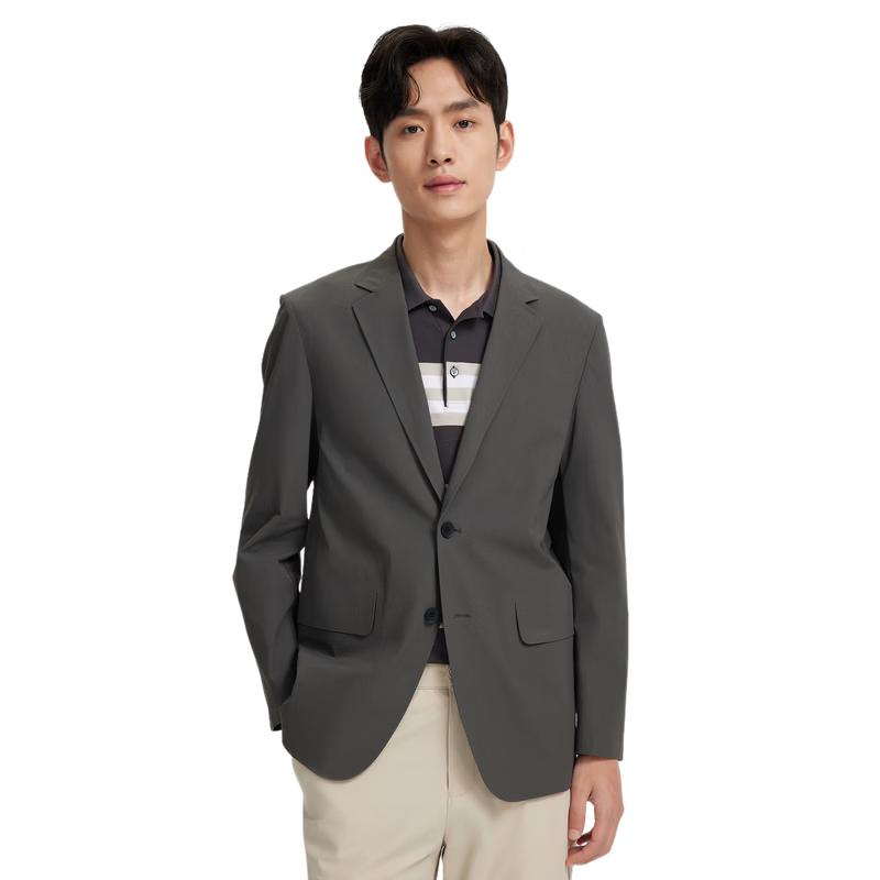 JOEONE Men's Four-Way Stretch Slim Fit Spring Blazer