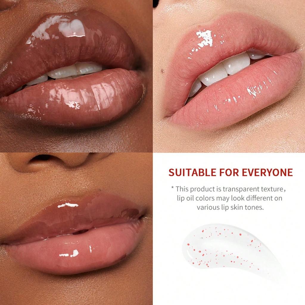 Lip gloss and lip oil in one, liquid lipstick, moisturizing lips, specially designed for fine lip care.