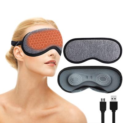 3D Augenschutz Dampf Augenmaske Elektrische Heizung Heiß Intelligente Heizung Schlaf Beschattung USB-Anschluss