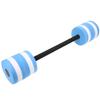 EVA Eco Friendly Water Swimming   Roundness Dumbbell Floating Toy Fitness Equipment(blue white )