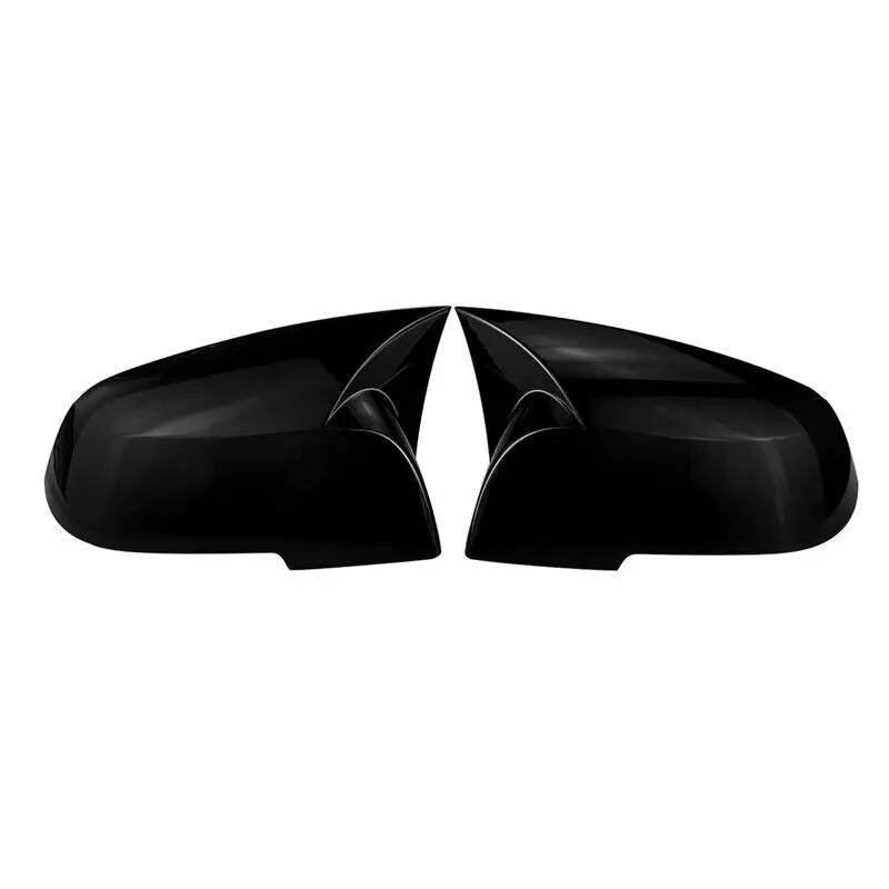 For BMW Series 1 2 3 4 F20 F21 F22 F30 F32 F36 X1 F87 M3 ABS Car Rearview Side Mirror Cover Wing Cap Door Trim Adhesive Sticker