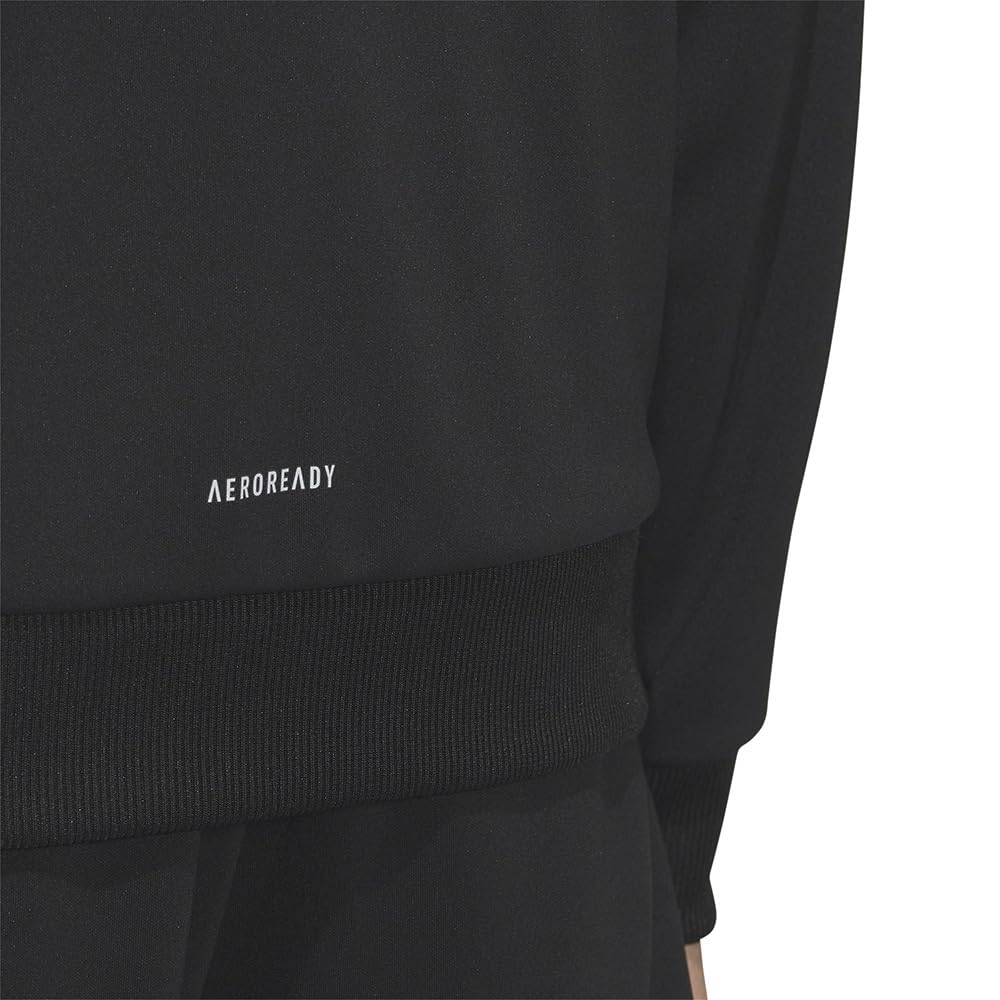 Adidas JSY10 Colorblock Double Knit Track Seasonal Loose Five Size Women's Jacket, Sportswear, Fit, Black/White/Grey (IM8716), J/M