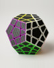 3x3x3 Megaminxed Magic Puzzle Samolepky z uhlíkových vláken Profesionální rychlost 12 stran Puzzle Cubo vzdělávací hračky pro děti