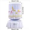 1Pc Barrel Dust Cover Universal Printed Reusable Bucket Sleeve Upper Dustproof Water Dispenser Cove Lace Embroidered