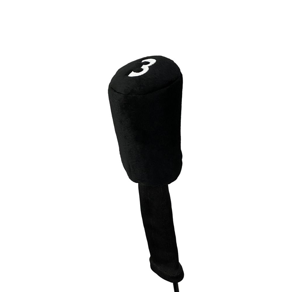 Number Tag Golf Club Protector Long Neck Wood Head Covers Golf Headcovers  Driver Fairway