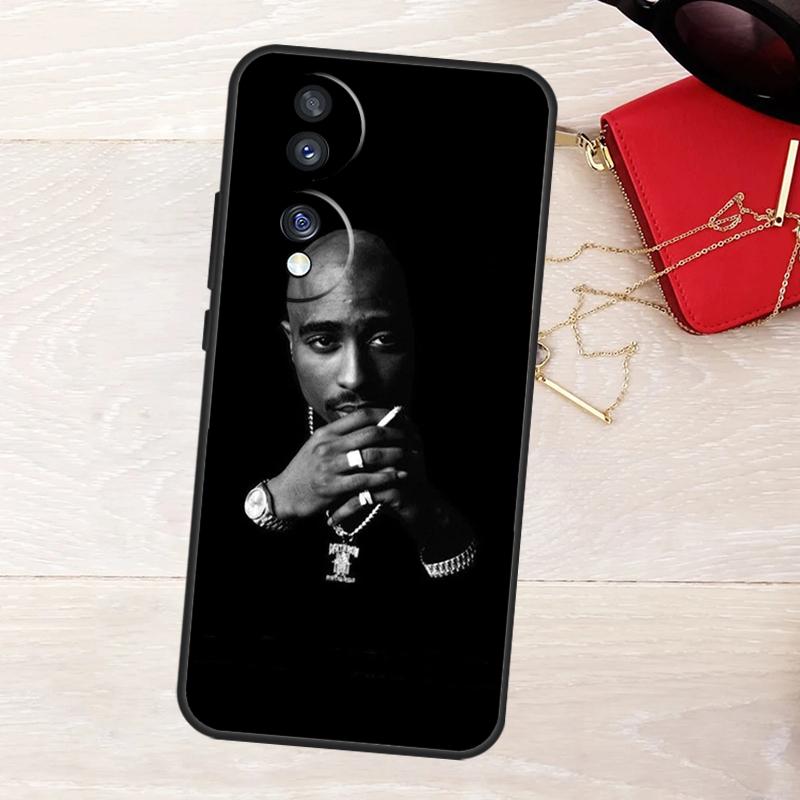 Rapper 2pac Singer Tupac Case For Honor Magic 8 7 5 6 Pro X9a X9b X9c X9d X8c X8b Win RT 50 70 90 200 400 Lite Cover