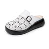 Fashion GKTINOO Roman Summer Mule Shoes Women Genuine Cow Leather Soft Sole Buckle Strap Female Sandal Slippers Handmade