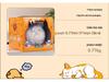 Quchao Hug Meow Simulated Cat Plush Toy with Talking, Blinking, and Tail Wagging Features for Kids