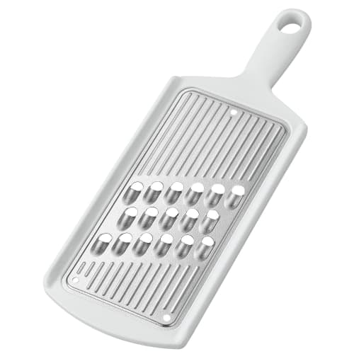 Shimomura Kogyo Ajiwai Shokubo Titanium Thick Shredder, Dishwasher Safe, ATF-741, White