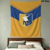 Mansfield Town Fc Wall Tapestry Aesthetic Wall Hanging Printed Fabric Blanket Decorative Tapestries For Bedroom Living Room Home Decor