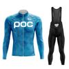 2026 Autumn Breathable Cycling Suit Set  Men's Long Sleeve Sports Shirt Set Maillot Ciclismo Road Cycling Quick Drying 001