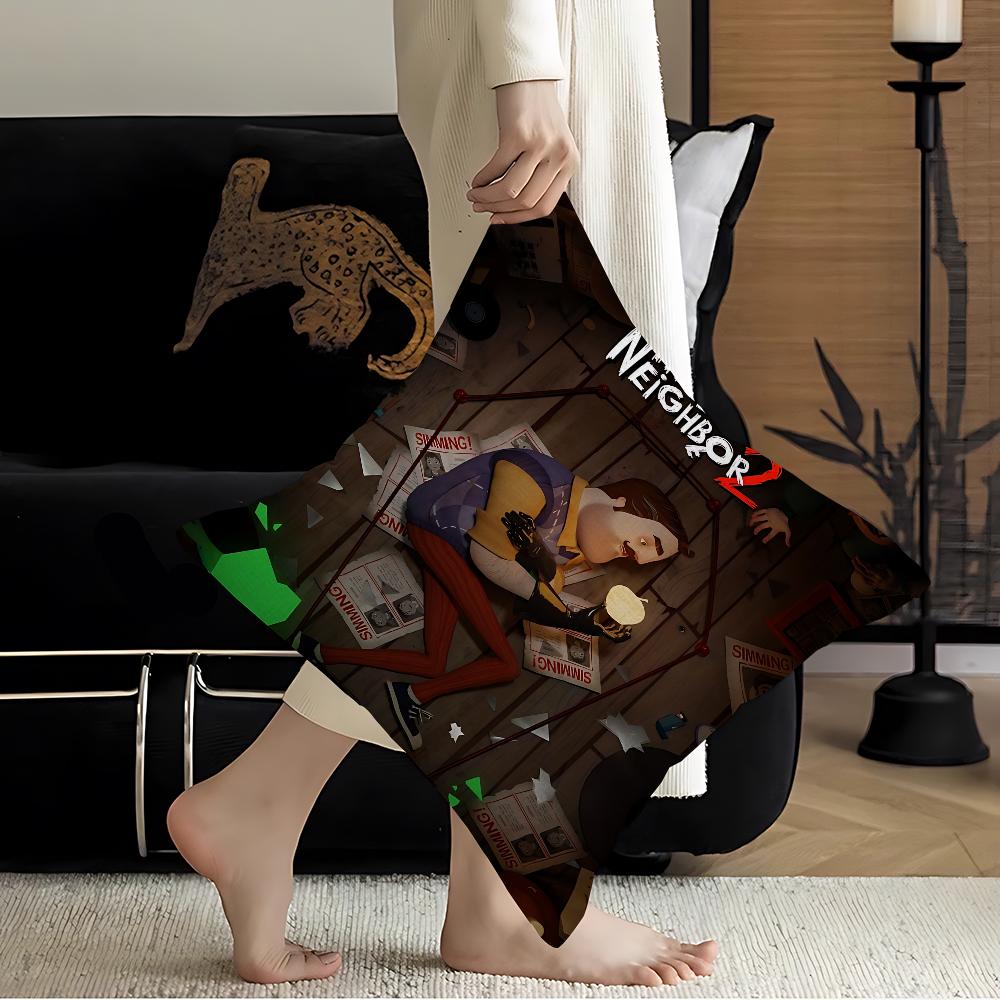 Game HELLO N-NEIGHBOR Pillow Gift Home Office Decoration Pillow Bedroom Sofa Car Cushion CoverPillow Case