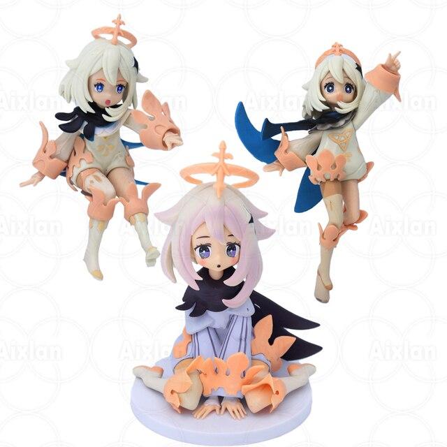 25cm Genshin Impact Figurine Hu Tao Figure Game Genshin Impact Keqing Amber Klee Mona Figma Figurine Model Toys