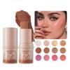 Silhouette Brightening Face Highlight Trojrozměrný konturovací korektor Vícebarevná konturovací tyčinka