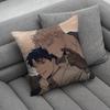 Manga CCodename Anastasia Pillow Case Square DoubleSided Printing Short Plush Sofa Cushion Cover Bedroom Bedside Pillow