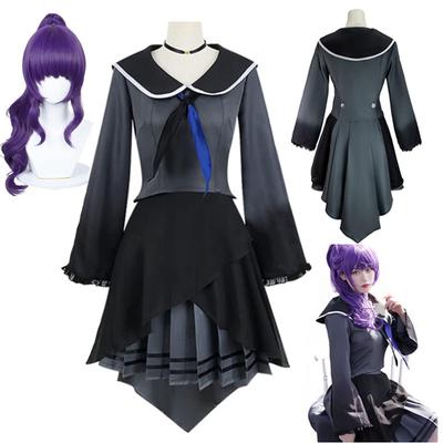 Asahina Mafuyu Cosplay Kostüm Perücke Anime Project Sekai Colorful Stage Cosplay Halloween Party Uniform für Frauen Mädchen