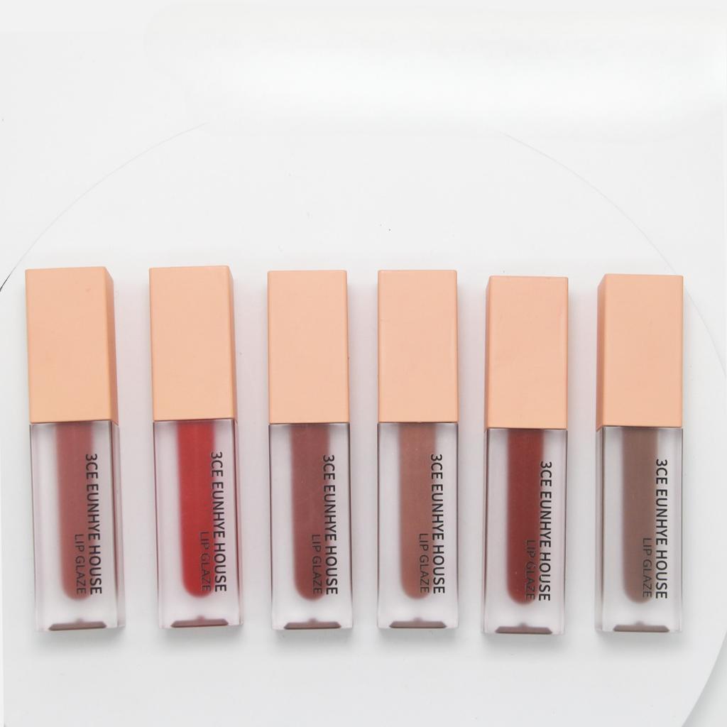 Soft Mist Lip Glaze Matte Lipstick Non-fading Non-stick Cup Lip Gloss