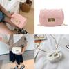 Childrens Fashion Girls Princess Crossbody Bag With Pu Leather And Chain Accessory For Daily Use