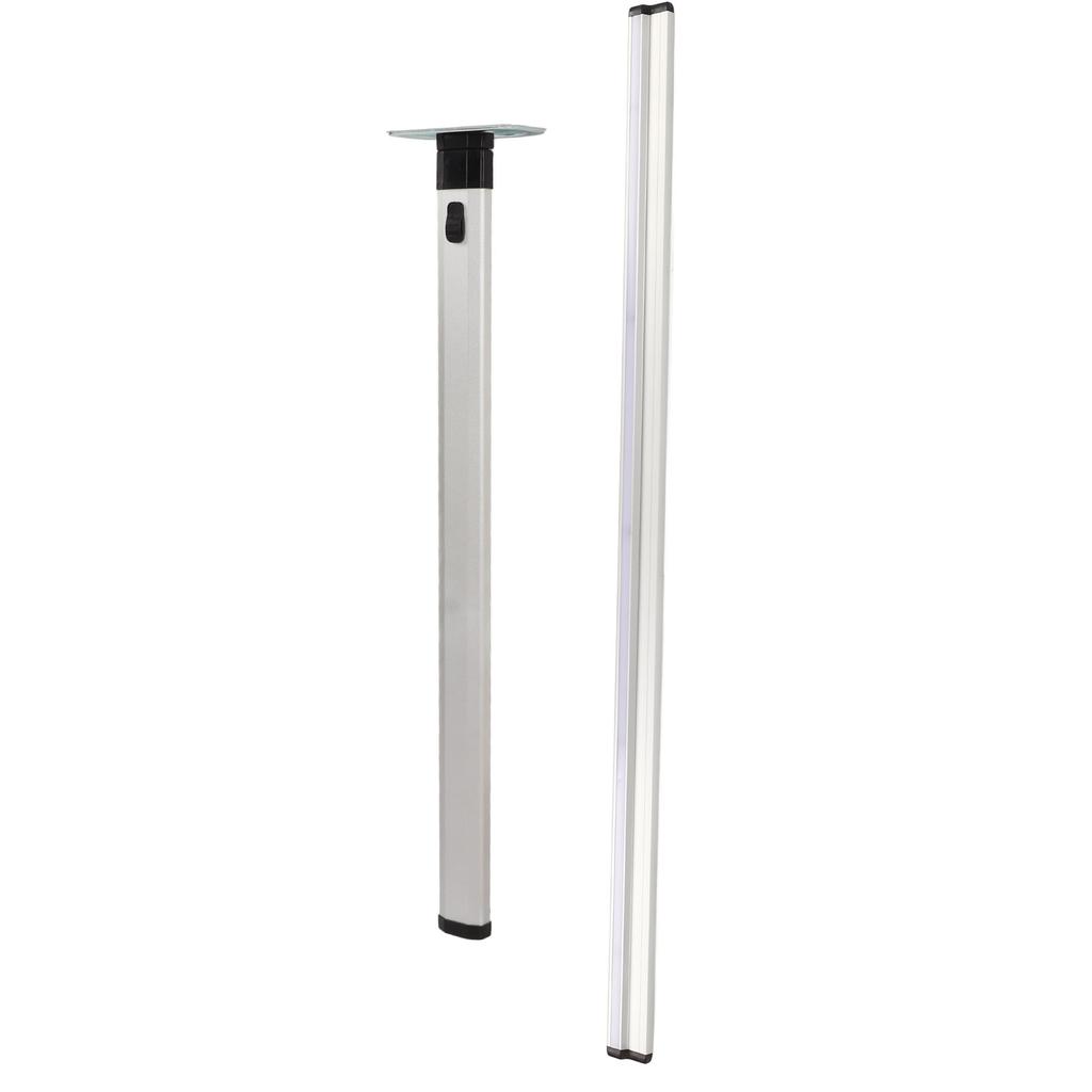 RV Foldable Table Leg 1000mm Aluminium Alloy Detachable Wall Mount Leg Stand with LED Light Sliding