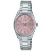 Casio LTP-1302DD-4A1VDF Women's Pink Watch Stainless Steel Band Quartz Movement