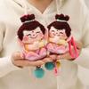 Cultural and Creative Series Lotus Little Buddha Doll Pendant Cartoon Cute Buddha Companion Good Luck Plush Toy Bag Hanging Decoration