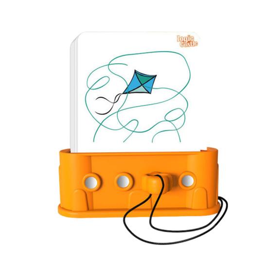 Logic Castle Educational Cards Logical Thinking Training Fine Motor Skills Problem Solving A