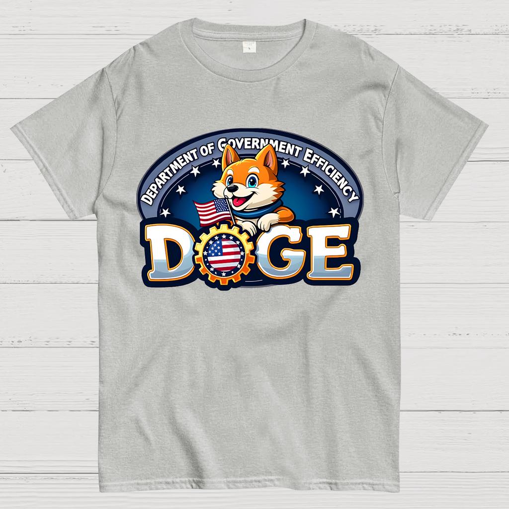D.O.G.E-Department of Government Efficiency Cotton Summer Casual Cool Loose T-Shirt