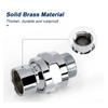 Adjustable Shower Rotatable Swivel Ball Extension Adapter Adjustable  Bathroom