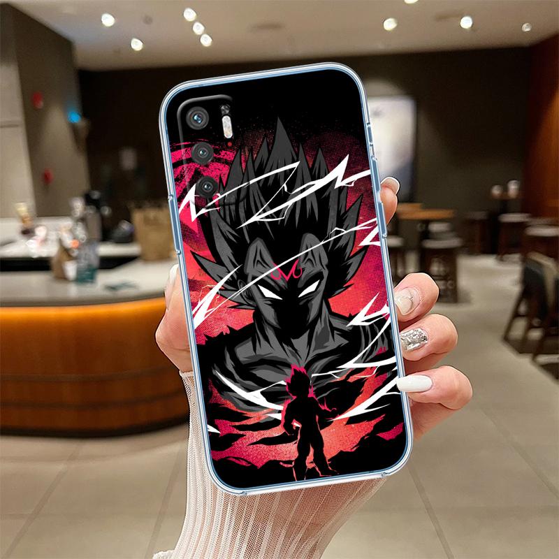RE26 Dragon Ball Goku Transparent Phone Case for Motorola Moto Edge 20 30 40 50 S30 Fusion Ultra Pro Neo Lite + G200 G23