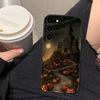 Halloween Pumpkin Bat Phone Case For Samsung Galaxy S26 S25 EDGE S24 S23 S22 S21 S20 FE S10 Ultra PLUS LITE DIY Case Shell Cover
