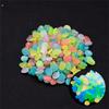 50/100Pcs High Brightness Luminous Pebbles Handmade Long-lasting Artificial Fluorite Stone Micro Landscape Multicolor
