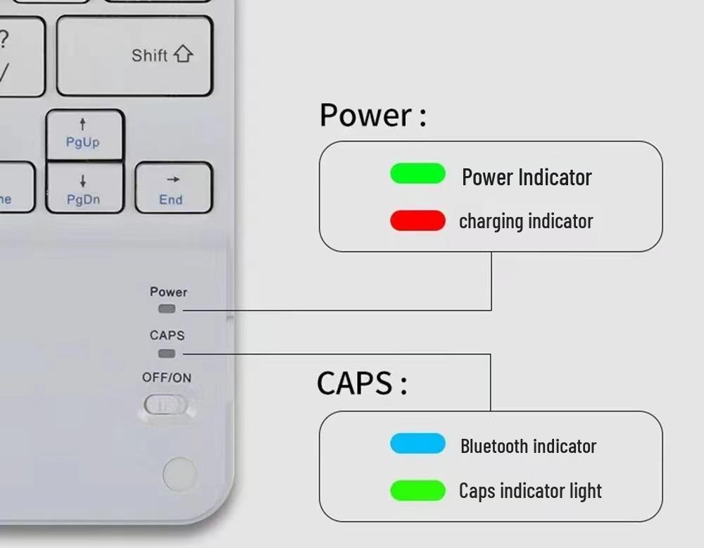 Huawei MatePad SE 11" 2024 Bluetooth Keyboard Case AGS6-W00