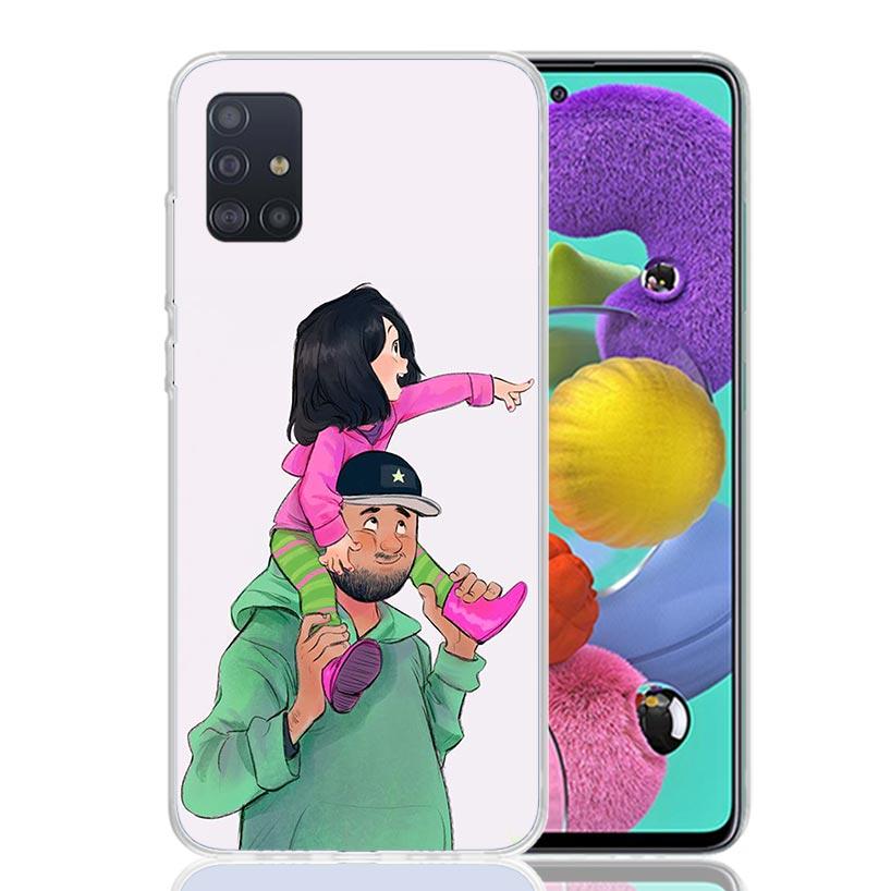 

Dad And Baby Girl Boy Phone Case For Samsung Galaxy A52 A32 A22 A12 A02S A50S A30S A51 A31 AA71 Note 20 Ultra 10 S10 Plus Galaxy Samsung S10