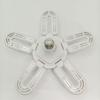Best-Selling Crystal Ceiling Fan Light with Remote Control & Dimmable LED, E27 Screw Base for Home and Dorm