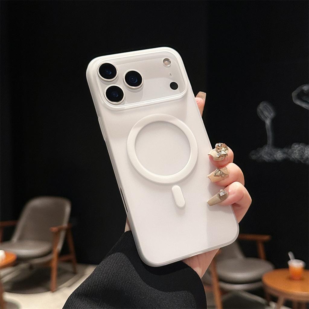 For Apple for IPhone17 Ultra-thin PP Magnetic Phone Case for Apple 16promax Non-yellowing 15 Cooling Case