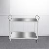 Stainless Steel Commercial Mobile Serving Cart