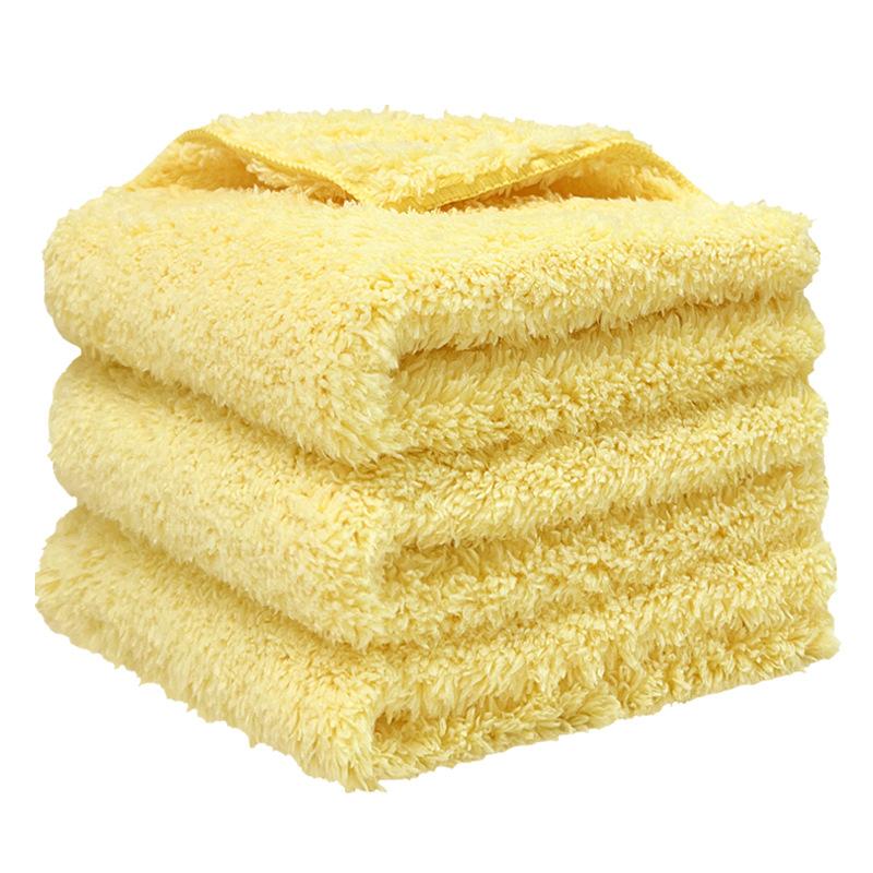 Thickened Coral Fleece rag Household cleaning cloth Multifunctional household scouring cloth Kitchen absorbent towel Dishcloth